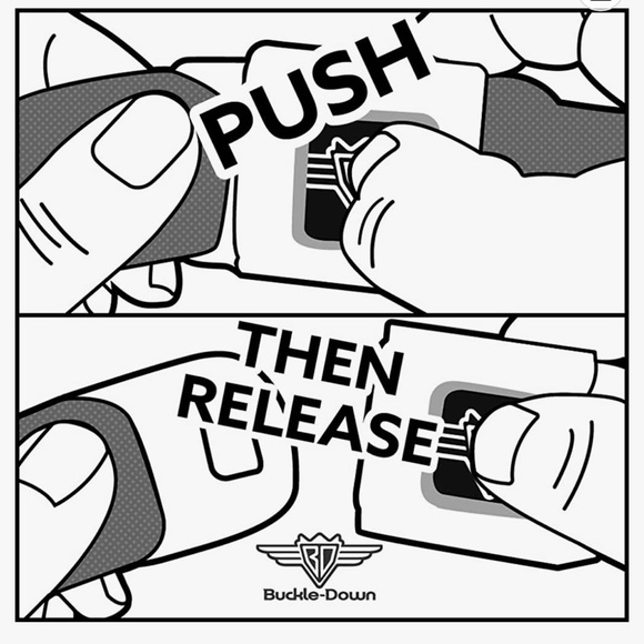 Buckle Down Kids Corgi Silhouette Seatbelt Belt NWOT - Picture 11 of 12